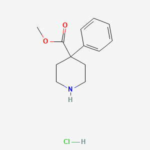 Methyl 4-phenylpiperidine-4-carboxylate hydrochloride