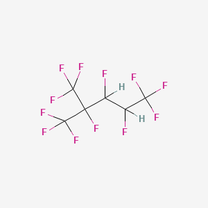 molecular formula C6H2F12 B1622855 1,1,1,2,3,4,5,5,5-Nonafluoro-2-(trifluoromethyl)pentane CAS No. 85720-78-1