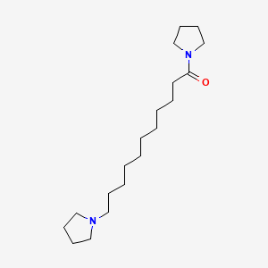 1-(1-Oxo-11-(1-pyrrolidinyl)undecyl)pyrrolidine