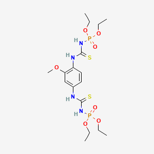 molecular formula C17H30N4O7P2S2 B1622865 Imcarbofos CAS No. 66608-32-0