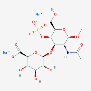 molecular formula C15H23NNa2O15S B162287 Mais-glu CAS No. 128553-04-8