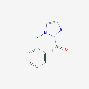 molecular formula C11H10N2O B162289 1-Benzyl-1H-imidazole-2-carbaldehyde CAS No. 10045-65-5