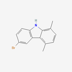 6-bromo-1,4-dimethyl-9H-carbazole