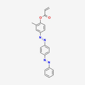 molecular formula C22H18N4O2 B1622899 Disperse Yellow 7 acrylate CAS No. 80839-78-7