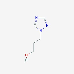 molecular formula C5H9N3O B1622901 3-(1H-1,2,4-Triazol-1-yl)propan-1-ol CAS No. 84497-70-1
