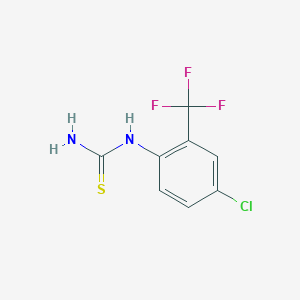 (4-Chloro-2-trifluoromethyl-phenyl)-thiourea