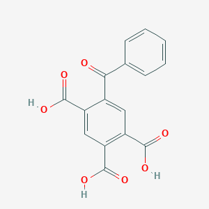 molecular formula C16H10O7 B162292 Benzophenone-2,4,5-tricarboxylic Acid CAS No. 135989-69-4