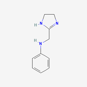 molecular formula C10H13N3 B1622923 Phenamazoline CAS No. 501-62-2