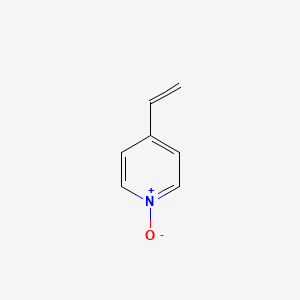 molecular formula C7H7NO B1622925 Pyridine, 4-ethenyl-, 1-oxide, homopolymer CAS No. 26715-00-4