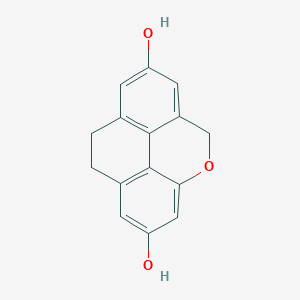 molecular formula C15H12O3 B162293 Flavidin CAS No. 83924-98-5
