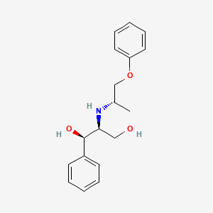 molecular formula C18H23NO3 B1622934 Solpecainol CAS No. 68567-30-6