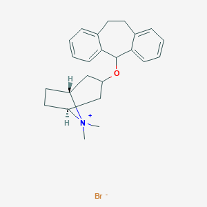 molecular formula C24H30NO.Br B162294 Deptropine methobromide CAS No. 10139-98-7