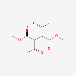 molecular formula C10H14O6 B1622952 Dimethyl 2,3-diacetylsuccinate CAS No. 74536-45-1