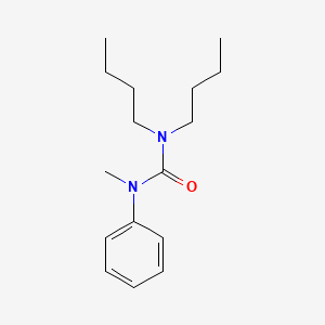 molecular formula C16H26N2O B1622954 1,1-Dibutyl-3-methyl-3-phenylurea CAS No. 82504-16-3