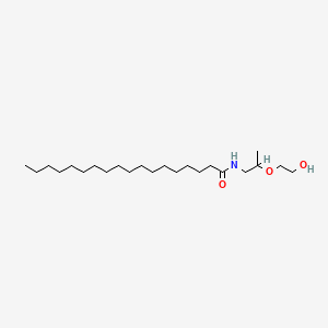 molecular formula C23H47NO3 B1622960 Hyroxyethyl stearic isopropanolamide CAS No. 93842-81-0