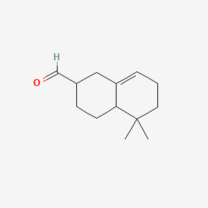 Octahydro-5,5-dimethylnaphthalene-2-carbaldehyde