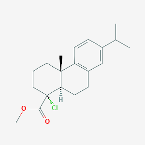 molecular formula C20H27ClO2 B1622967 Monochlorodehydroabietic acid CAS No. 57055-38-6