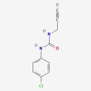 Urea, 1-(p-chlorophenyl)-3-(2-propynyl)-