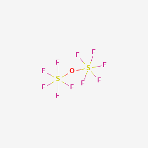 molecular formula F10OS2 B1622972 Sulfur fluoride oxide CAS No. 42310-84-9