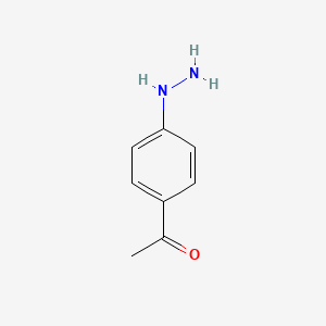 molecular formula C8H10N2O B1622993 1-(4-Hydrazinylphenyl)ethanone CAS No. 62646-10-0