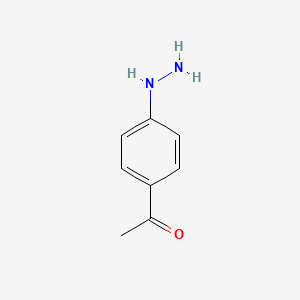 molecular formula C8H10N2O B1622993 Ethanone, 1-(4-hydrazinophenyl)- CAS No. 62646-10-0