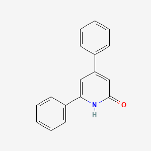 molecular formula C17H13NO B1622997 4,6-Diphenyl-2-pyridone CAS No. 29261-44-7