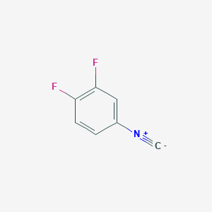 molecular formula C7H3F2N B1623011 1,2-Difluoro-4-isocyanobenzene CAS No. 472958-69-3