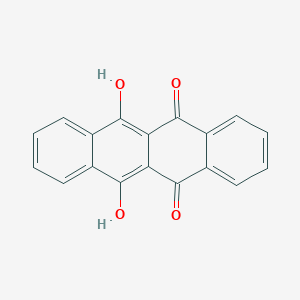 molecular formula C18H10O4 B162302 6,11-dihydroxytetracene-5,12-dione CAS No. 1785-52-0