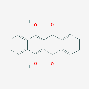 molecular formula C18H10O4 B162302 6,11-Dihydroxy-5,12-naphthacenedione CAS No. 1785-52-0