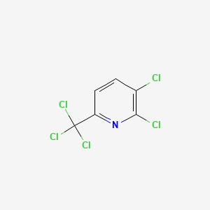 molecular formula C6H2Cl5N B1623022 2,3-Dichloro-6-(trichloromethyl)pyridine CAS No. 51492-01-4
