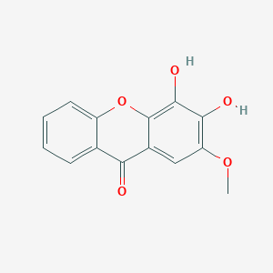 molecular formula C14H10O5 B162303 3,4-Dihydroxy-2-methoxyxanthone 