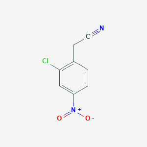B1623033 2-(2-Chloro-4-nitrophenyl)acetonitrile CAS No. 89277-99-6