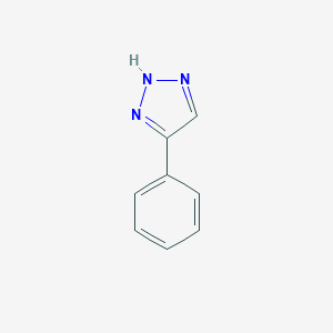 molecular formula C8H7N3 B162309 4-phenyl-1H-1,2,3-triazole CAS No. 1680-44-0