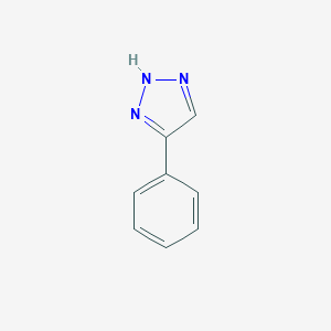 molecular formula C8H7N3 B162309 4-Phenyl-1H-1,2,3-triazole CAS No. 1680-44-0