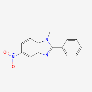 1-methyl-5-nitro-2-phenyl-1H-benzimidazole