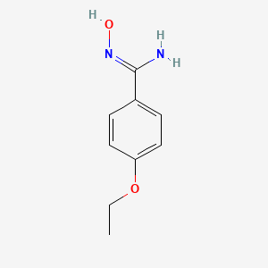 molecular formula C9H12N2O2 B1623124 4-ETHOXY-N-HYDROXY-BENZAMIDINE CAS No. 49773-26-4
