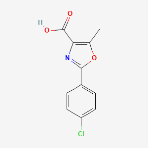 2-(4-chlorophenyl)-5-methyl-1,3-oxazole-4-carboxylic Acid