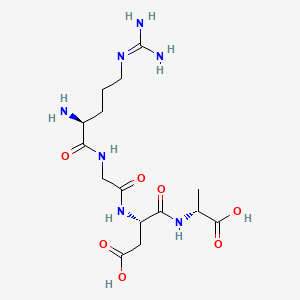 Arginyl-glycyl-aspartyl-alanine