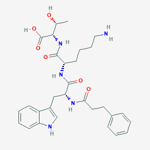 Somatostatin (7-10), desamino-trp