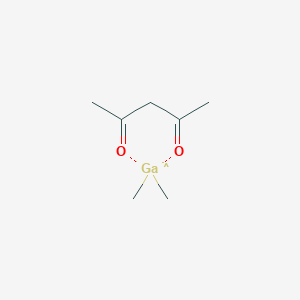 molecular formula C7H14GaO2 B1623163 CID 6332934 CAS No. 21647-72-3