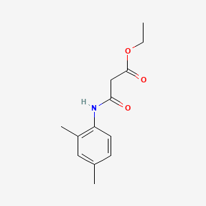 Propanoic acid, 3-((2,4-dimethylphenyl)amino)-3-oxo-, ethyl ester