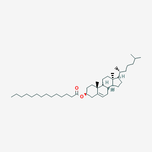 molecular formula C41H72O2 B162319 Cholest-5-en-3-ol (3beta)-, tetradecanoate CAS No. 1989-52-2