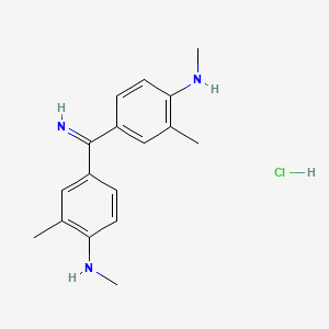 molecular formula C17H22ClN3 B1623217 Auramine G CAS No. 2151-60-2