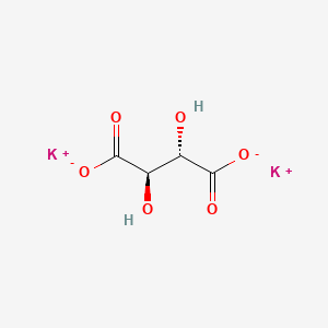 molecular formula C4H4K2O6 B1623218 Dipotassium (R*,S*)-tartrate CAS No. 4504-81-8