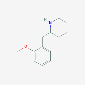 molecular formula C13H19NO B1623256 2-(2-Methoxy-benzyl)-piperidine CAS No. 383128-44-7