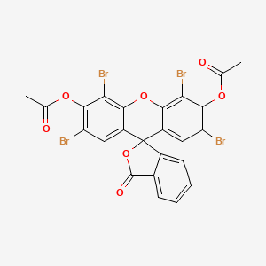 molecular formula C24H12Br4O7 B1623269 Eosin diacetate CAS No. 7284-92-6