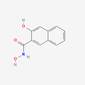 molecular formula C11H9NO3 B1623270 N,3-dihydroxynaphthalene-2-carboxamide CAS No. 22974-74-9