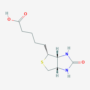 5-[(3aR,4R,6aS)-2-oxo-1,3,3a,4,6,6a-hexahydrothieno[3,4-d]imidazol-4-yl]pentanoic acid