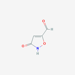 3-Oxo-2,3-dihydroisoxazole-5-carbaldehyde