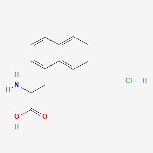 molecular formula C13H14ClNO2 B1623299 beta-Naphthylalanine CAS No. 63024-43-1